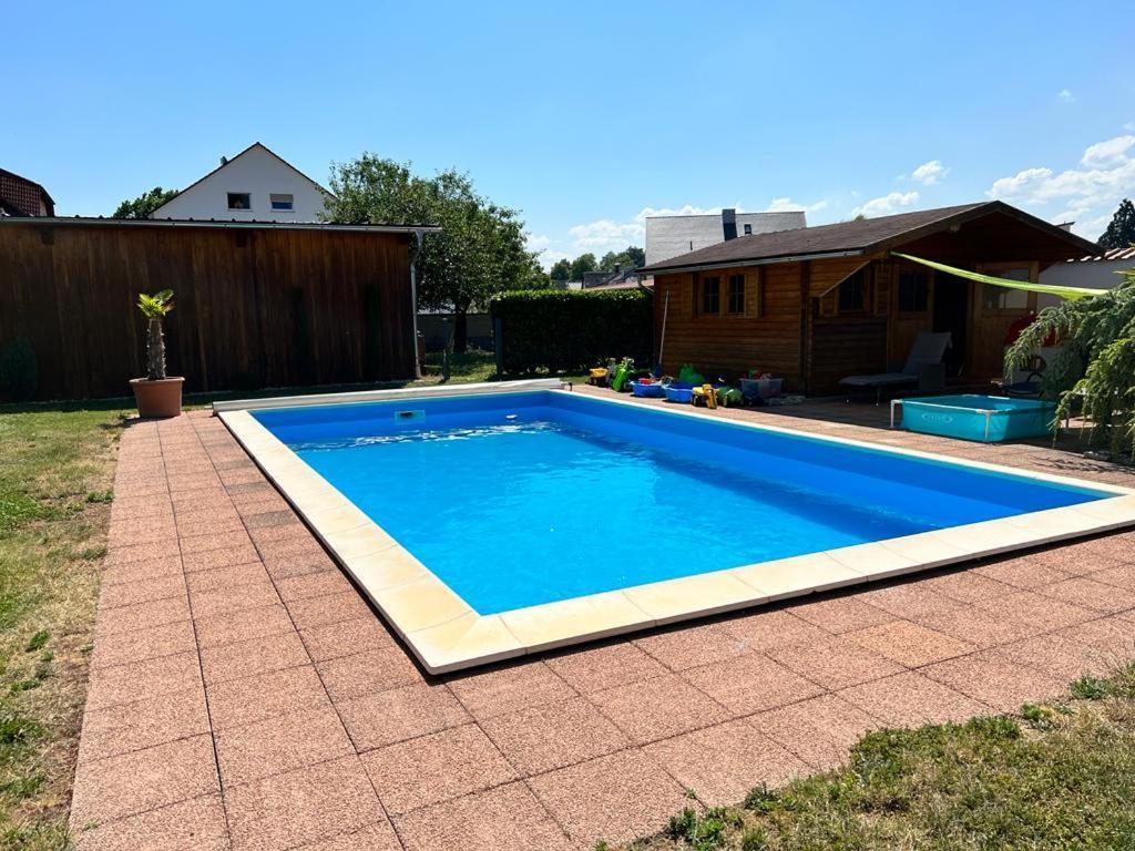 Ferienwohnungen Zur Elz - Traumhafte 160 Qm Wohnung Mit Pool Und Garten Naehe Des Europaparks คัปเพล-กราเฟินเฮาเซน ภายนอก รูปภาพ